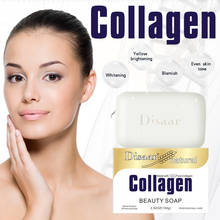 10pcs Disaar natural Collagen Beauty Handmade Soap Face Cleanser Face Wash Agents Acne Nourishing Deep Cleaning Facial Skin Care 2024 - buy cheap