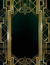 Fotografia backdrops vintage 1920s ouro preto great gatsby personalizado photo studio fundo fundo de vinil foto de fundo 2024 - compre barato
