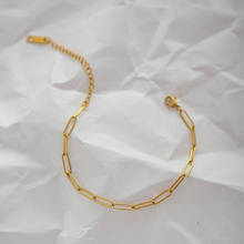 New Style Stainless Steel Chain Bracelet European and American Popular Adjustable Gold Jewelry Wholesale 2024 - buy cheap