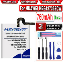 HSABAT 760mAh Bateria para HUAWEI HB642735ECW HB642735ECW 2024 - compre barato