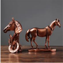 Modern Living Room Decoration Horse Resin Sculpture Wine Cabinet Decoration office Ornaments 2024 - buy cheap