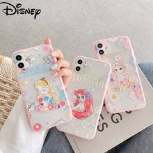 DISNEY 2021 Minnie Silicone Case for IPhone 11 Pro Xs Max iPhone SE 2020 6 6S 7 8 Plus Official Liquid Silicon 360 Full Cover 2024 - buy cheap