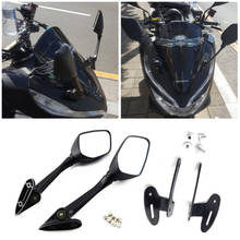Espejos retrovisores de aluminio para motocicleta, accesorios de modificación de espejo lateral para manillar, para PCX150 pcx 125 150 2024 - compra barato
