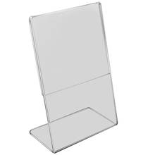 Acrylic Clear Card Holder Stand A4,Sign Label Frame, Desk Card Holders,3mm Business Card Display Holder (1 PCS) 2024 - buy cheap