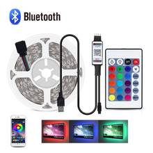 5V USB Cable LED Strip Light TV Backlight Lighting 1m 2m 3m 4m 5m Bluetooth LED Light RGB Desktop Screen Decoration lamp Tape 2024 - buy cheap
