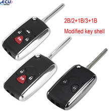 2B/3B/4 Buttons Modified Flip Remote Car Key shell Fob Case For Toyota Camry Avalon Corolla Matrix TOY43 Blade 2024 - buy cheap