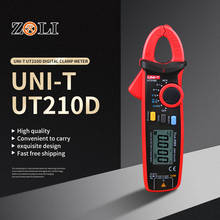 UNI-T UT210D Digital Clamp Meter True RMS Voltage Resistance Capacitance Multimeter Temperature Measure Auto Range Electrical 2024 - buy cheap