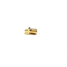 1 pc RP-SMA Fêmea Jack RF Coaxial Conector end lançamento PCB pós solda Reta Goldplated NOVO atacado 2024 - compre barato