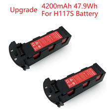 2Pcs/set Upgrade 11.4v 4200mAh Rechargeable Battery for Hubsan H117S Zino RC Drones Intelligent Flight Spare Part 11.4V Battery 2024 - buy cheap