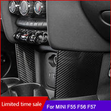 Carbon fiber decorative stickers for car interior trim are For BMW MINI Cooper  F55 F56 F57  styling modified accessories 2024 - buy cheap