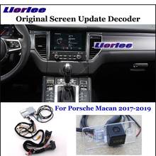 Car Rear View Reverse Parking Backup Camera For Porsche Macan 2017 2018 2019 2020 HD Decoder Accessories 2024 - buy cheap