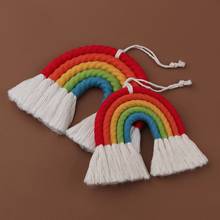 Nordic Rainbow Wall Hangings Decoration For Kid Girls Bedroom Hanging Pendant Baby Bed Tent Hanging Toy Pendant S Size 2024 - buy cheap