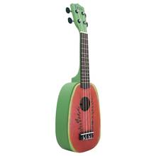 IRIN 21 Inch 12 Fret 4 String Basswood Ukulele Electric Acoustic Guitar Watermelon Style Ukelele for Musical Instrument Lover 2024 - buy cheap