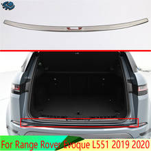 For Range Rover Evoque L551 2019 2020 Stainless steel rear bumper protection window sill outside trunks decorative plate pedal 2024 - buy cheap