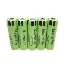 Masterfire-bateria de lítio recarregável original ncr18650be, bateria para lanternas, 3200mah, 18650 v 2024 - compre barato