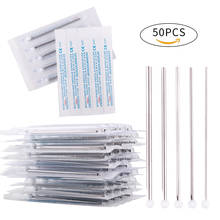 YILONG 100PC Piercing Needles Sterile Disposable Body Piercing Needles For Bodyart Free Shipping 2024 - buy cheap