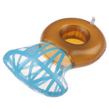 New 1pc Diamond Ring Floating Cup Holder Pool Swim Ring Water Toys Party Boats Baby Pool Toys Inflatable Drink Holders 2024 - buy cheap