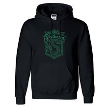 Hogwarts Slytherin Hoodie Sweatshirts Coat Jacket Hooded Black Hoodies Pullover Streetwear Men Women 2024 - buy cheap