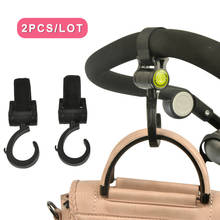 2pcs/LOTS Baby Stroller Hooks Pram Rotate 360 Diaper Bag Hanger Kids Activity Gear Multifunction Baby Pram Stroller Accessories 2024 - buy cheap