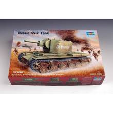 Trumpeter 00312 1/35 Russia KV-2 Tank - Scale Model Kit 2024 - buy cheap