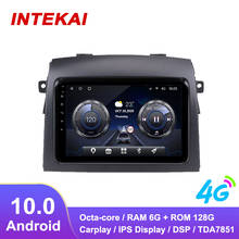 Rádio automotivo com tela de 8 polegadas, android 10.0, gps, multimídia, para toyota sienna 2004-2010, estéreo 2024 - compre barato