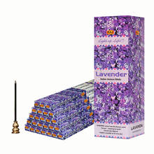 Smalls 25 in 1 Indian Incense Sticks 200pcs/lot JASMINE Lavender India Stick Incenses Natural Can fit Ceramic Incense Burner 2024 - buy cheap