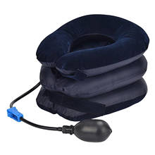 Air Inflatable Cervical Neck Traction Device Muscle Pain Relieving Brace Soft Neck Support Pillow Cushion with Adjustable Size 2024 - buy cheap