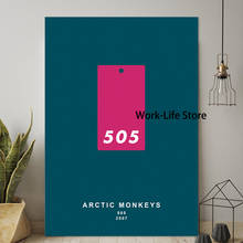 Wall Art Canvas Painting Arctic Monkeys 505 Album Cover Posters and Prints Music Studio Decorative Picture Home Decor 2024 - buy cheap