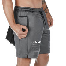 Pantalones cortos holgados de Fitness para hombre, pantalón corto de culturismo, de secado rápido, informal, para playa, para gimnasio, novedad 2024 - compra barato