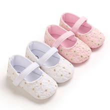 Baby Girl Shoes White Lace Floral Soft Shoes Prewalker Walking Toddler Kids Shoes First Walker free shipping 2024 - buy cheap