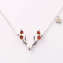 925 Sterling Silver Milu deer Necklaces & Pendants For Women Fashion Lady Festival Gift Sterling-silver-jewelry 2024 - buy cheap