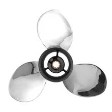 Boat Motor Stainless Steel Propeller 9 1/4X11-J for Yamaha 9.9Hp 15Hp Outboard Engine 9 1/4 X 11 -J 63V-45943-10-00 63V-45943-00 2024 - buy cheap