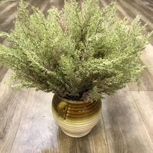 Hormiga Artificial de pino, planta verde falsa, decoración Floral para el hogar, boda y Navidad 2024 - compra barato