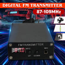 KROAK Black 5W Stereo Digital FM Transmitter FM Radio Transmitter Mini FM Radio Station 2024 - buy cheap