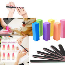 12Pcs Nail File Set Sanding Buffer Block Pedicure Manicure Buffing Polish Beauty Tools Professional Nail Files Grey Boat 2024 - buy cheap