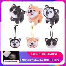 New Car Purifying Air Aromatherapy Creative Decoration Cute 3D Animal Cat Aromatherapy Car Interior Pendant 2024 - buy cheap