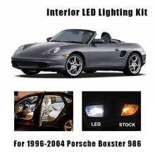 12pcs White Canbus Error Free LED Interior Dome Map Light Package Kit For 1996-2004 Porsche Boxster 986 Trunk License Plate Lamp 2024 - buy cheap