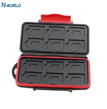 Memory Card Case Water Resistant Holder Supper Tough SD Card Holder Micro sd Case Cards Box Wallet For ds Games 12pcs SD/TF 2024 - buy cheap