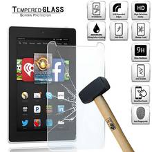 Tablet Tempered Glass Screen Protector Cover for Amazon Kindle Fire HD 7 (4th Gen 2014) Full Screen Coverage Tempered Film 2024 - buy cheap