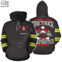 Sudadera con capucha y cremallera para hombre y mujer, ropa de calle Unisex con estampado de bombero de EE. UU., 3d, chándal X4 2024 - compra barato