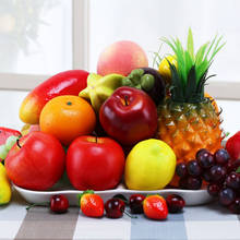 Maçã artificial, pêras, banana, limão, frutas falsas, decoração para casa, enfeite de laranja, artesanato, adereços de fotografia de comida 2024 - compre barato