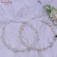 YouLaPan-Diadema nupcial hecha a mano HP03 para mujer, joyería para el cabello, Tiara de boda, accesorios para el cabello, corona, tocado de novia 2024 - compra barato
