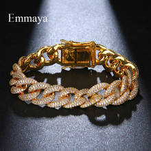 EMMAYA Fashion Statement Spiral Design Gold Color Bracelet HipHop Style Luxury Jewelry For Female Cool Dress-up In Banquet 2024 - buy cheap