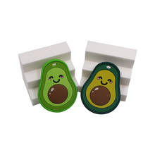 Kovict 5/10pcs Wholesale Silicone Baby Teether Avocado Pendant BPA Free DIY Baby Teething Necklace Toy Accessories Nursing 2024 - buy cheap