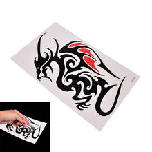 1 Sheet Waterproof Big Large Full Back Chest Tattoo Sticker Wolf Tiger Dragon Body Art Temporary for Women Men Tattoo 2024 - buy cheap