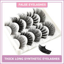 3D Natural Long Thick False Eyelashes Mink 25mm Fluffy Messy Wholesale Extension Lashes Couch For Lamination Kit Eyelashes Pairs 2024 - buy cheap