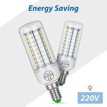 E27 220V Светодиодный лампа GU10 ампулы светодиодный E14 кукурузы лампа в форме свечи B22 энергосберегающий светильник G9 Bombillas светодиодный 3 Вт 5 Вт 7 Вт 9 Вт 12 Вт 15 Вт 5730 2024 - купить недорого