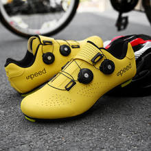 Alta qualidade dupla fivelas sapatos de ciclismo mtb sapatos de bicicleta de estrada respirável auto-bloqueio sapatos de bicicleta profissional tênis de ciclismo 2024 - compre barato