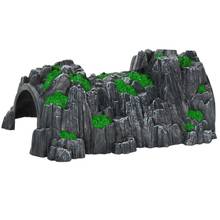 Slot de trem para pista de túnel rockery, acessórios de brinquedo de plástico 2021 2024 - compre barato