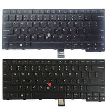 Клавиатура для ноутбука Lenovo Thinkpad E470, E470C, E475, 01AX094, SN20K93258, Русская раскладка, без подсветки 2024 - купить недорого